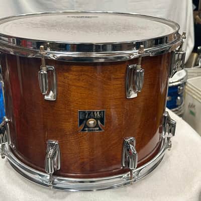 Tama Superstar 10" deep X 14" head Rack Tom (10153-415) 80's - Mahogany Gloss image 1