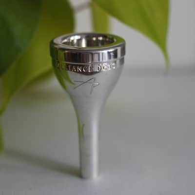 Alliance DC3S Small Shank Baritone Mouthpiece - Silver Plated image 1