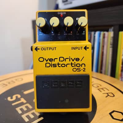 Boss OS-2 OverDrive/Distortion (Silver Label) | 1990-Present | Yellow image 1
