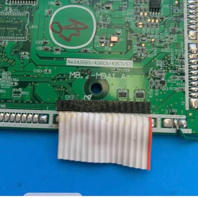 CASIO LK-175 Keyboard Replacement Part: Main Motherboard Processor Circuit Board image 6