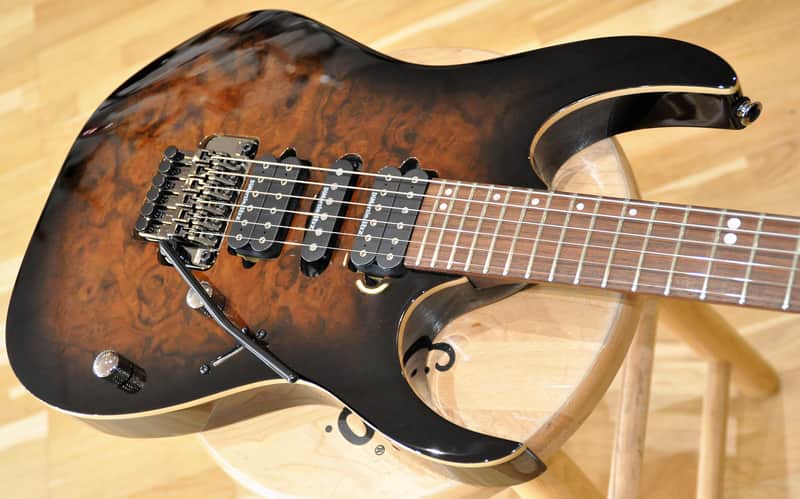 IBANEZ RG970WBWZ WLB Walnut Burst / Premium Series / RG970WBWZ-WLB image 1