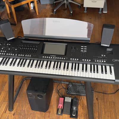 Yamaha Genos 76-Key Digital Arranger Workstation / Speakers / Stand. image 13