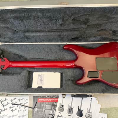 1990 Fender Heartfield EX-2 Made in Japan – Figured Maple Top, Rare Gray Case, Paperwork & Extras image 14