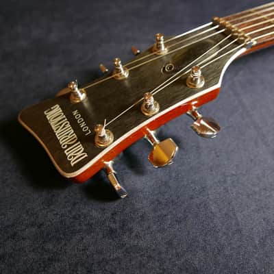 Dan Armstrong 341 London Series Sliding Pickup "London Woody" 1974 Mahagony - Bowie Model image 10