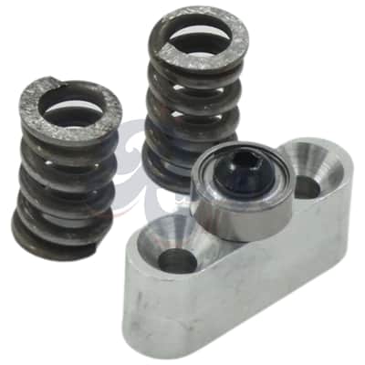 Advanced Plating | Sideways Vibrola Tremolo - Fits Gibson® SG®-Black Nickel/Pearl Chrome image 2