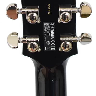 Yamaha SG1802 BL P90 Electric Guitar Black image 6