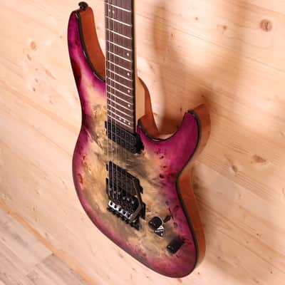 Schecter C-6 FR Pro - Wenge Fingerboard, Aurora Burst image 4