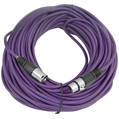 Seismic Audio SAXLX-100 XLR Male to XLR Female Mic Cable - 100'