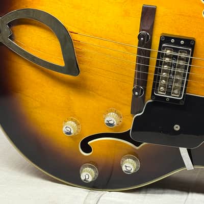 DeArmond X-155 x155 Hollowbody Guitar with Case image 5