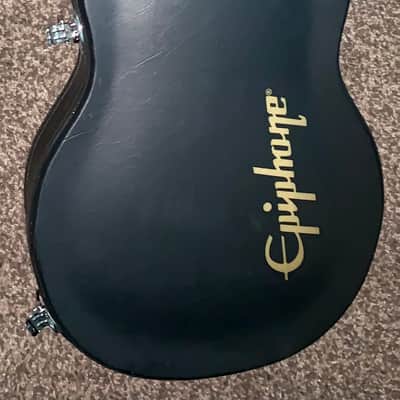 Epiphone Alex Lifeson Signature  Les Paul Custom Axcess  Ruby red electric guitar Floyd rose ohsc image 12