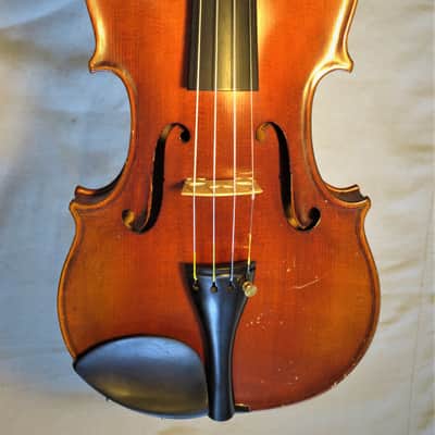 Pre-War Franz Sandner Violin, Germany c. 1920s-1930s, 4/4 - Hand Signed, "Deutschland" label image 1