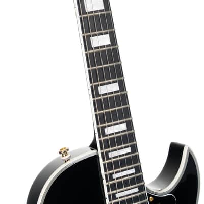 Cort CR270 Black Gold Single Cut Electric Guitar LP image 8
