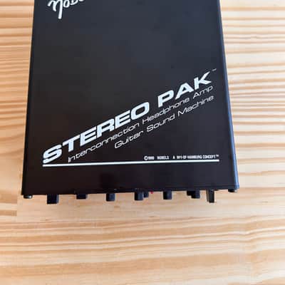 Nobels Stereo Pak 90's Guitar Headphone Amp Sound Machine Made in Korea MINT! Excellent Condition image 2