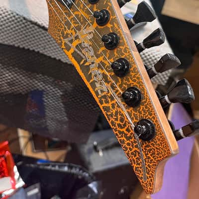 Ibanez RGIR27FE Iron Label custom crackle finish image 3