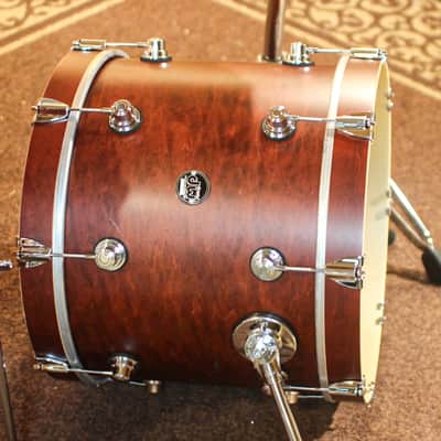 DW Performance Tobacco Stain Bop Drum Set - 14x18, 8x12, 14x14 image 2