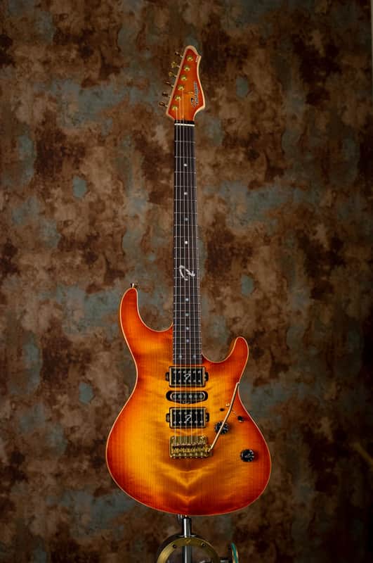 Ruokangas Guitars Aeon Artist Honeyburst image 1
