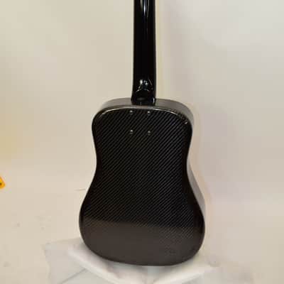 KLOS Carbon Travel Acoustic Guitar w/ Gig Bag image 11