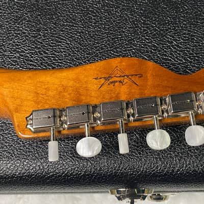 NEW ! Fender American Custom Telecaster NOS - 1-Piece Roasted AAA Flame Maple Neck Fingerboard - Sapphire Blue Transparent - Authorized Dealer - 7.4 lbs - G07467 image 13