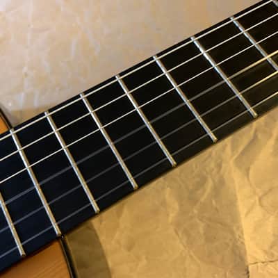 Admira Avila 1990s - Natural Gloss Solid Spruce top Made in Spain Classical Guitar Very Good Condition with Vinylex Gigbag image 10