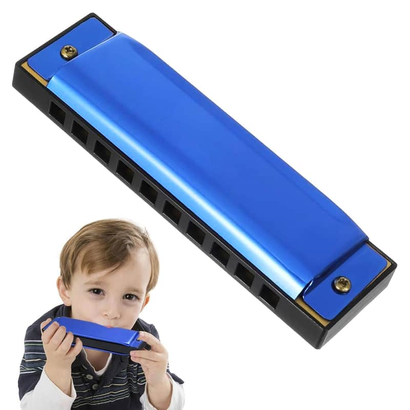 2025 Unbranded Harmonica Kids,10 Holes 20 Tones Blues Kids Har...