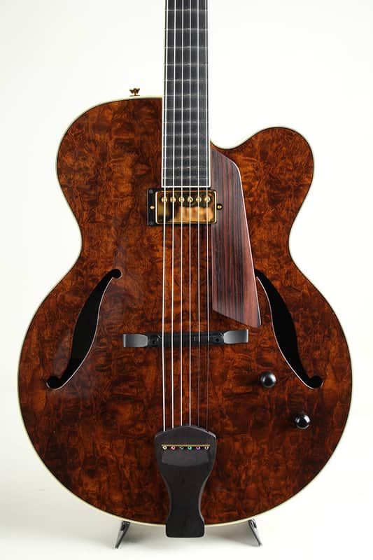 Kikuchi Guitars JF16 Imbuia Burl 2025 image 1