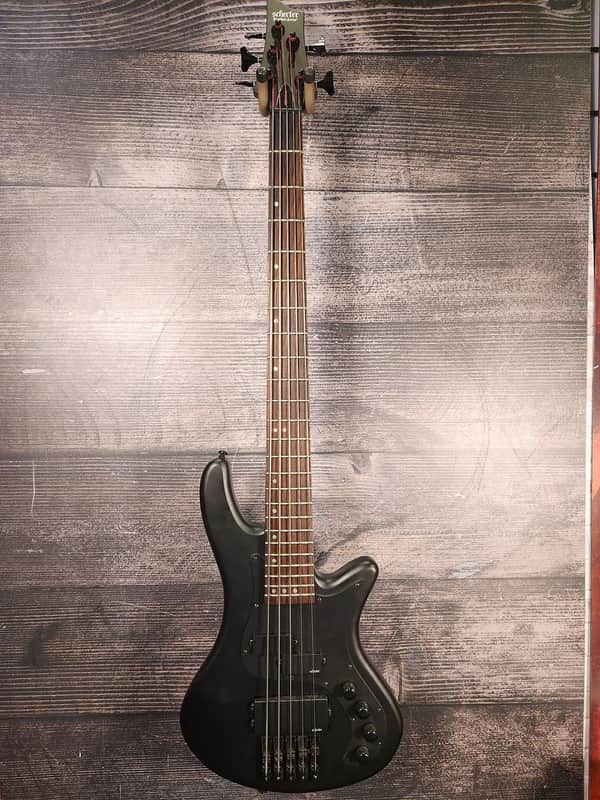 Schecter Stealth 5 5 String Bass Guitar (Raleigh, NC) image 1