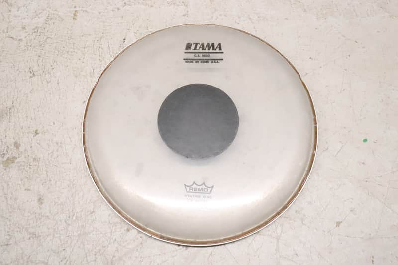Tama 10" C.S. Batter Black Dot Tom Drum Head image 1