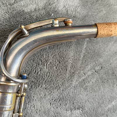 SELMER Balanced Action Alto saxophone JUST OVERHAULED 1938 - Silver plated Bild 12