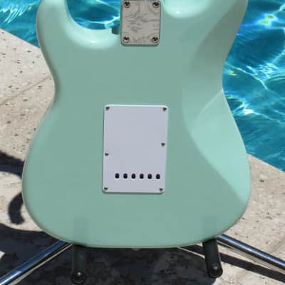 Surf Green Fender Vintera '60s Stratocaster (2020) w Pau Ferro Fretboard 2019 - 2023 image 23