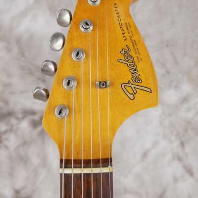 1966 Fender Stratocaster- Only Refin - Olympic White 3,3kg image 7