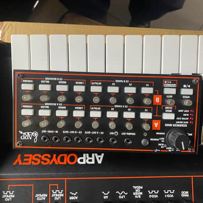 Korg Limited Edition ARP Odyssey FSQ Rev3 with SQ-1 Sequencer Bundle 2018 - Present - Black/Orange image 5