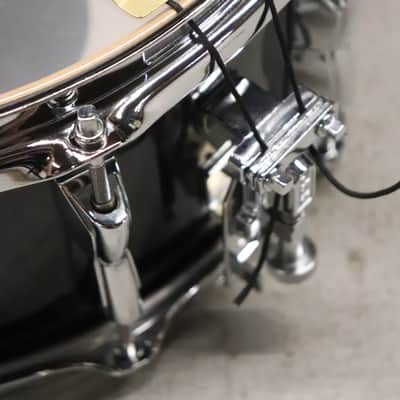Yamaha 6.5x14 Beech Custom Snare Drum Piano Black image 14