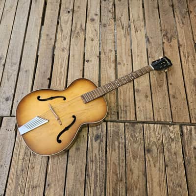 Acoustic Guitar Hofner Congress 1958 Brown Sunburst USED! RKHHF230426 image 2
