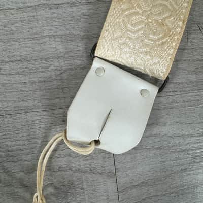 Ace Vintage Guitar Strap White image 25