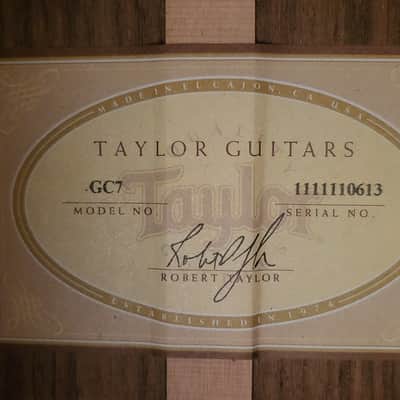 Taylor GC7 with L. R. Baggs HiFi Electronics image 21