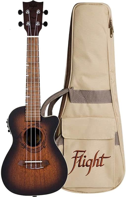Immagine DUC380 Electro Concert Ukulele - Amber - 1