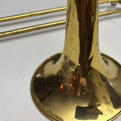 Selmer/Bundy Student Tenor Trombone - SN 583370 - Fair condition, King 12C, case & kit image 10