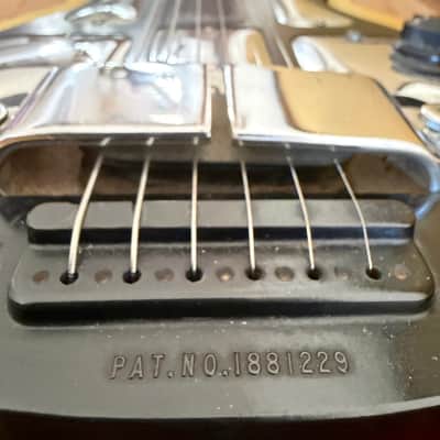 Vintage Pre-War Rickenbacker (Rickenbacher) Model B Bakelite Lap Steel - Custom Neck Conversion image 5