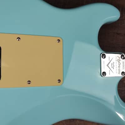 MyDream Partcaster Custom Built - Stratelectro Sonic Blue Lipstick image 9