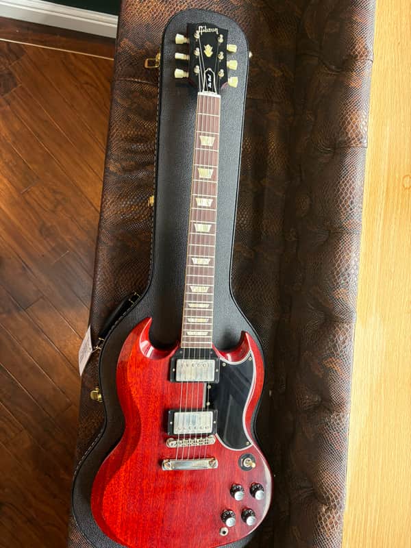 Gibson Custom Shop '61 Les Paul SG Standard Reissue 2006 - 2020 - Faded Cherry Gloss image 1