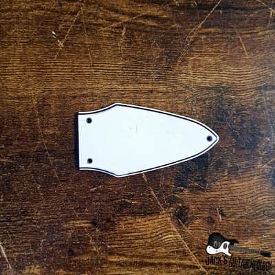 Gibson Custom Shop Flying V Truss Rod Cover *Very Heavy Relic* (2020s - White) image 3