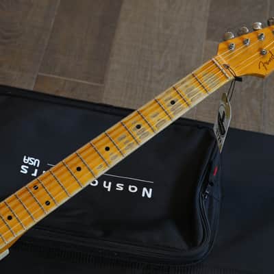 2009 Nash Guitars S-57 with Lollar Pickups Electric Guitar Blonde Factory Relic + OC image 7