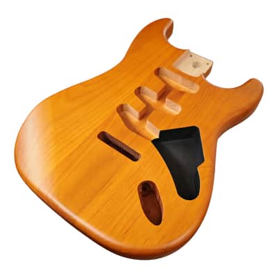 Natural Satin Nitro Strat Style body image 2