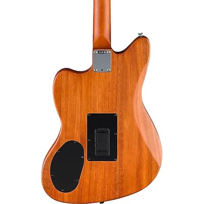 Fender Acoustasonic Standard Jazzmaster Electric Guitar. Aged Natural image 3