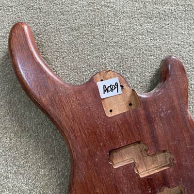 DIY Mahogany 4 String Bass Body image 7