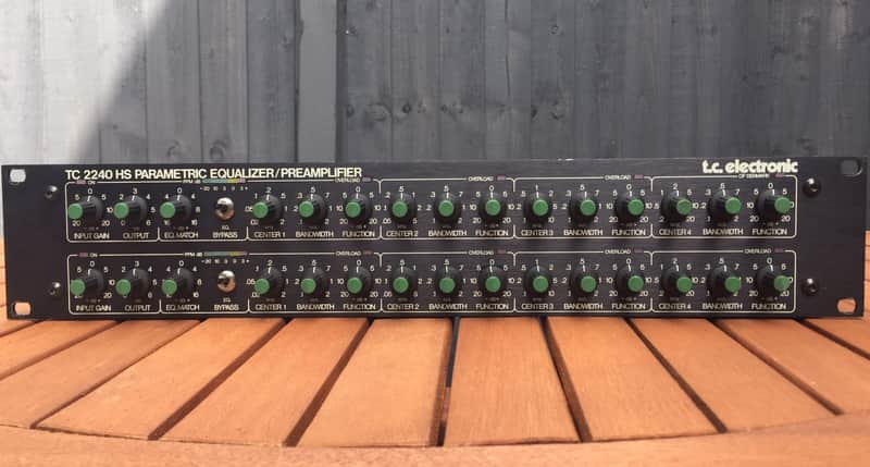 TC Electronic TC 2240 HS High Sensitivity 2-Channel Parametric Equalizer / Preamplifier image 1