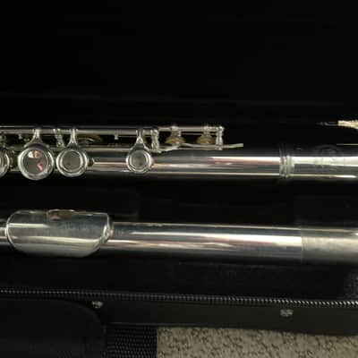 Jupiter Closed Hole Flute, Clean, Serviced, New Case image 3
