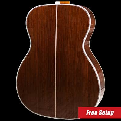 Martin OM-45 Acoustic Guitar with Hardshell Case image 2