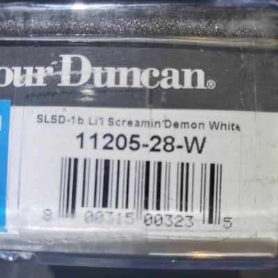 Seymour Duncan SLSD-1b Li'l Screamin' Demon Strat Bridge Pickup 2010s - White image 3