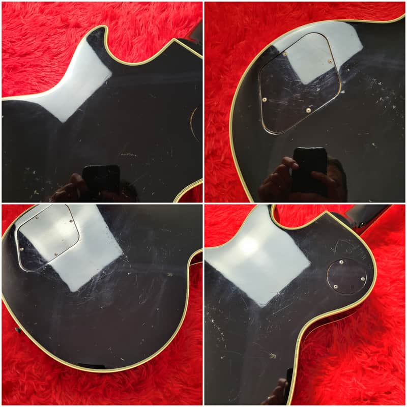 Greco JS-98K 1984 John Sykes Black Les Paul Custom EGC - Original